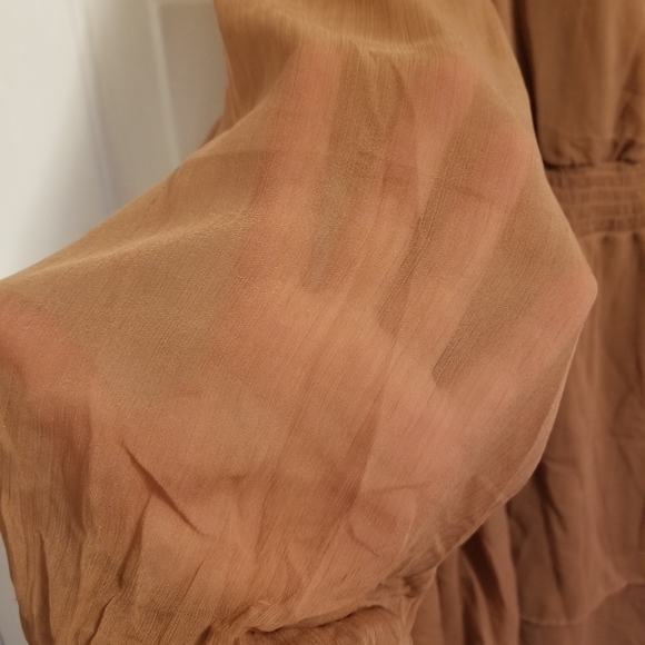 Dex V-Neck Tiered Mini Dress - Picture 5 of 6